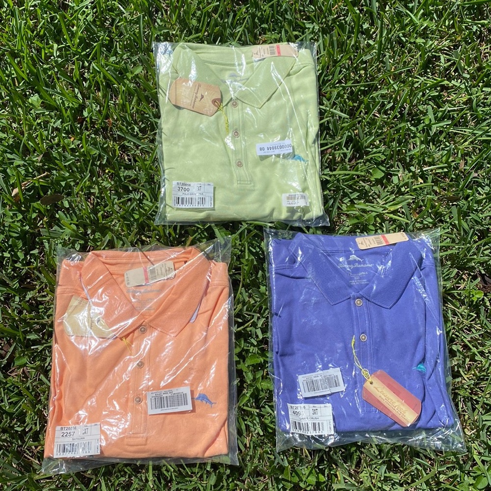 Tommy Bahama polo shirt bundle 3XT